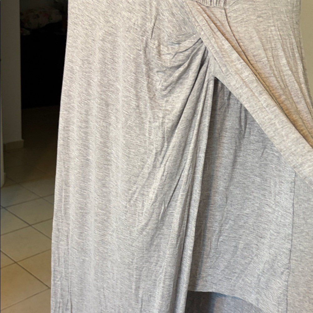 Caslon Heather Gray Maxi Dress - Picture 7 of 9